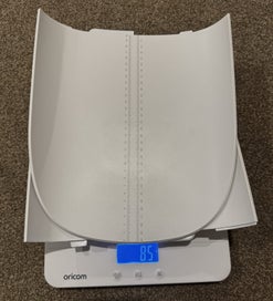 Listing 8 of 13 for Oricom DS1100 Digital Baby & Toddler Scale Extendable Tray RRP $129