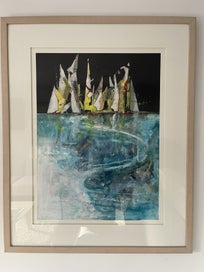 Listing 3 of 4 for “Coloured Sails” by Australian artist Brian Harris
