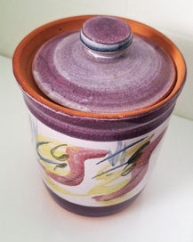 Listing 6 of 8 for <<< STUDIO POTTERY LIDDED JAR >>>