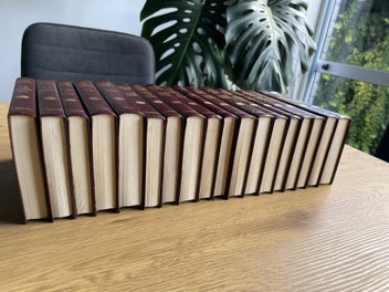 Listing 6 of 11 for Books x 18 Antique. Set. Guided pages. Classics.