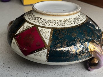Listing 9 of 10 for KAUFMANN DOUBLED HANDLED BOWL, VICTORIA AUSTRIA