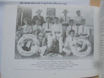 Listing 5 of 20 for SIGNED- '1929 WRECK OF THE MANUKA'- Collins- 1st.- 80pp