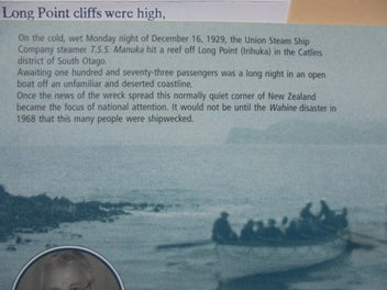 Listing 3 of 20 for SIGNED- '1929 WRECK OF THE MANUKA'- Collins- 1st.- 80pp