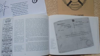 Listing 8 of 20 for SIGNED- '1929 WRECK OF THE MANUKA'- Collins- 1st.- 80pp