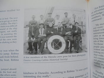 Listing 19 of 20 for SIGNED- '1929 WRECK OF THE MANUKA'- Collins- 1st.- 80pp