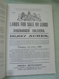 Listing 5 of 20 for 'OHUKA'- Community & School (Wairoa) 1929-1999- Metz- 1999- 1st.- 260pp