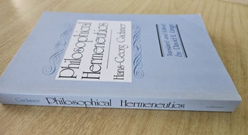 Listing 2 of 5 for Philosophical Hermeneutics by Hans-Georg Gadamer (1977)