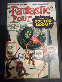 Listing 2 of 9 for Fantastic four #5 1962 DR DOOM! Big Marvel KEY ISSUE MCU Movie