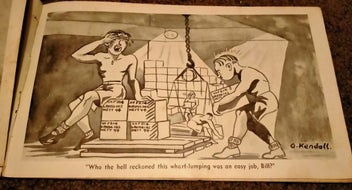 Listing 4 of 6 for Wartime cartoons NZ Oscar Kendall Playboys of the Pacific