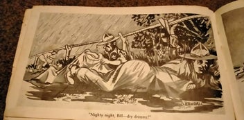 Listing 5 of 6 for Wartime cartoons NZ Oscar Kendall Playboys of the Pacific
