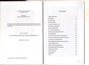 Listing 12 of 13 for E.J. Brown : The Man & His [New Zealand] Fishing Reels + 1 other by Frank Leckie