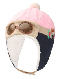 Listing 1 of 10 for Cute Baby Toddler Winter Hat Pilot Aviator Fleece Warm Hat Earflap Cap for