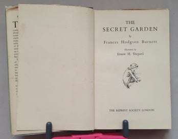 Listing 3 of 10 for Frances H. Burnett: The SECRET GARDEN (1956, Reprint Society, ills by E Shepard)