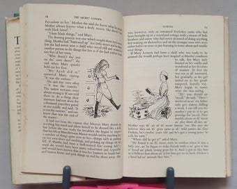 Listing 5 of 10 for Frances H. Burnett: The SECRET GARDEN (1956, Reprint Society, ills by E Shepard)