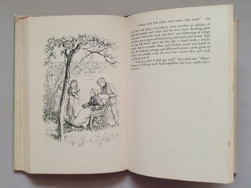 Listing 9 of 10 for Frances H. Burnett: The SECRET GARDEN (1956, Reprint Society, ills by E Shepard)