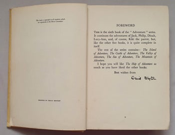 Listing 3 of 9 for Enid Blyton: The SHIP of ADVENTURE (1950, 1st edition)