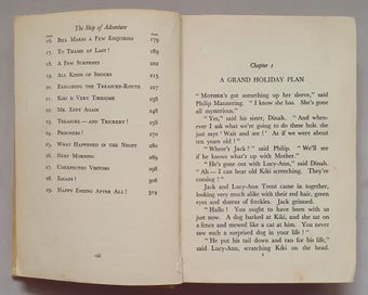 Listing 4 of 9 for Enid Blyton: The SHIP of ADVENTURE (1950, 1st edition)