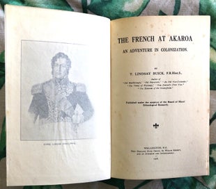 Listing 3 of 10 for Scarce & very good The French at Akaroa by TL Buick, +Akaroa booklet
