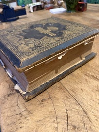 Listing 2 of 15 for Large Antique Victorian Family Bible c.1880s – Illustrated Edition