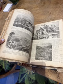 Listing 8 of 15 for Large Antique Victorian Family Bible c.1880s – Illustrated Edition