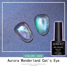Listing 8 of 14 for Crystal Magnetic Cat Eye Gel Nail Polish Holographic Reflective Glitter S