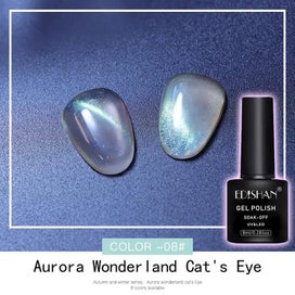 Listing 13 of 14 for Crystal Magnetic Cat Eye Gel Nail Polish Holographic Reflective Glitter S