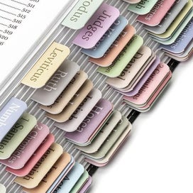 Listing 6 of 6 for Bible Tabs for Study Bible,Bible Book Tabs,Bible Guidance Tabs with Book Ta