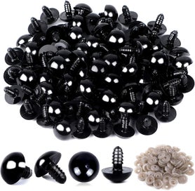 Listing 1 of 6 for 100PCS Plastic Safety Crochet Eyes Bulk with 100PCS Washers for Crochet Cra