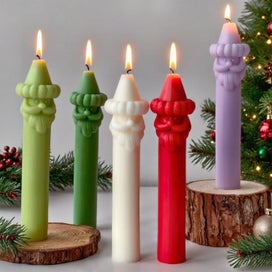 Listing 1 of 5 for Christmas Soap Molds, Moldes Para Velas De Navidad, Silicone Christmas Mold
