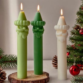 Listing 5 of 5 for Christmas Soap Molds, Moldes Para Velas De Navidad, Silicone Christmas Mold