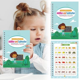 Listing 1 of 5 for Writing Practice, Trace Trek Workbook Set, Writing Workbook Reusable Handwr