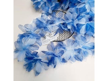 Listing 1 of 9 for 10Pcs 3D Flower Lace Applique For Clothes Decoration