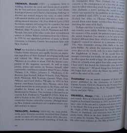 Listing 6 of 7 for THE OXFORD COMPANION TO N.Z. LITERATURE. Ed. Roger Robinson & Nelson Wattie