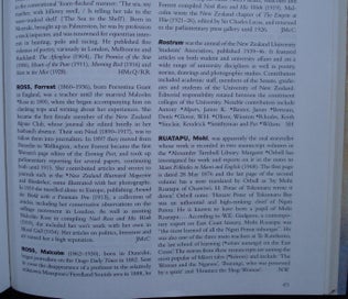 Listing 5 of 7 for THE OXFORD COMPANION TO N.Z. LITERATURE. Ed. Roger Robinson & Nelson Wattie