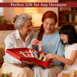 Listing 7 of 7 for 12Pcs Magnetic Cross Bookmarks Gifts, Magnetic Cross Bookmarks Gifts with I