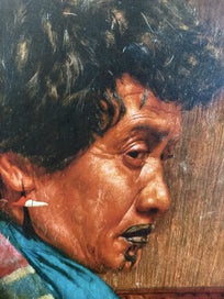 Listing 2 of 5 for Large Framed Print – Ina Te Papatahi (1916) after Charles F. Goldie