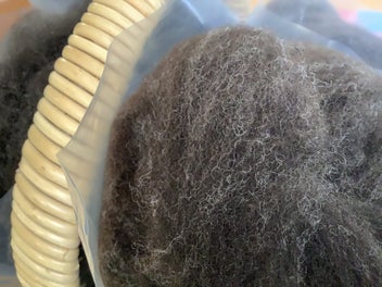 Listing 3 of 3 for Corriedale and Alpaca Carded Fibre
