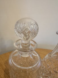 Listing 4 of 8 for Stuart Crystal Glengarry Set – 2 Decanters + 10 Tumblers – England – 12pc