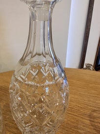 Listing 7 of 8 for Stuart Crystal Glengarry Set – 2 Decanters + 10 Tumblers – England – 12pc