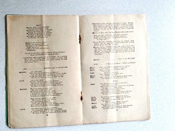 Listing 4 of 4 for Book: 1920 Marama Mere and Maori Maid NZ Opera Songs Words Booklet