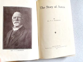 Listing 3 of 6 for Book: 1921 Story of Aotea Rev T G Hammond NZ Maori History Hardcover