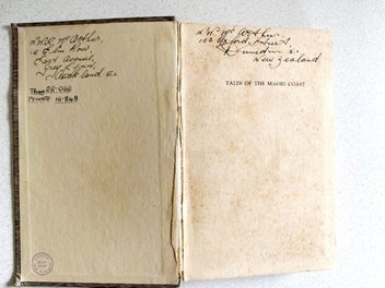 Listing 2 of 6 for Book: 1939 Tales of the Maori Coast James Cowan NZ Hardcover Book