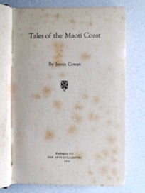 Listing 3 of 6 for Book: 1939 Tales of the Maori Coast James Cowan NZ Hardcover Book