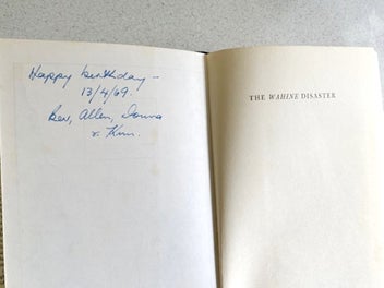 Listing 3 of 6 for Book: 1969 The Wahine Disaster Hardback w Dust Jacket NZ Maritime History
