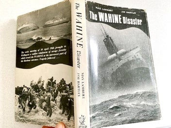 Listing 6 of 6 for Book: 1969 The Wahine Disaster Hardback w Dust Jacket NZ Maritime History