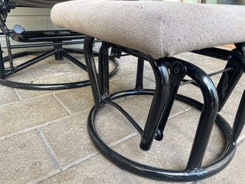 Listing 2 of 3 for Nursing rocking chair and rocking foot stool