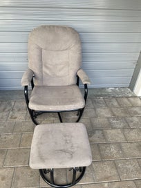 Listing 3 of 3 for Nursing rocking chair and rocking foot stool