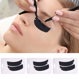 Listing 9 of 9 for Half Moon Shaped Reusable Under Eye Pads for Eyelash Extension Excellent Si
