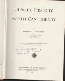 Listing 2 of 5 for Jubilee History of South Canterbury, Johannes C. Andersen. 1st ed. 1916