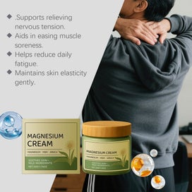 Listing 4 of 12 for 3PCS Total Relief Magnesiums Cream, Gentle Hydrating Magnesiums Lotion 50g